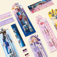 Fournitures Scolaires de Chine Papeterie École Dernière Trousse de Papeterie Licorne Fantaisie pour Enfants Kit d'Étude