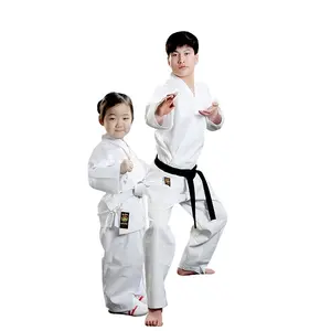 Vechtsport Judo Uniformen 100% Katoenen Gi Stof Verkoop, Top Tien Kwaliteit Karate Uniform/Martial Arts Karate Kleding