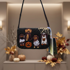 Pochette de soirée ethnique perlée pour femme, sac à main, sac à bandoulière, pochette décorative pour fête, mariage, soirée - Product Image 1