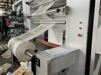 Machine d'impression flexographique 6 couleurs Machine d'impression flexographique de sacs en plastique 6 couleurs