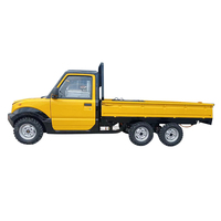 Camionnette électrique neuve 72V 4KW, camionnette 4x2 à deux places, caméra arrière, mini camionnette chinoise pour le transport de marchandises