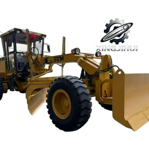 Niveleuse à moteur Caterpillar SEM 919 d'occasion, 190 CV, moteur hydraulique Cummins, lame ripper pour travaux routiers et terrassement de haute performance - Product Image 1