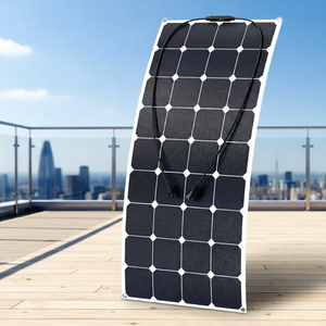 5 panneaux solaires semi-flexibles 15V 100W, panneaux solaires flexibles pour batterie de voiture, bateau et maison, panneau solaire bifacial 1000W - Product Image 1