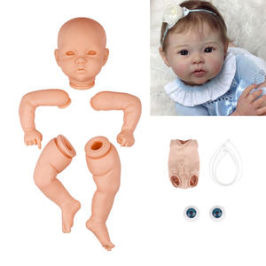 Gerçekçi yeniden doğmuş bebek bebekler kız-20 inç gerçekçi yenidoğan bebek bebekler yumuşak silikon tam vücut gerçek hayat Bebe bebek - Product Image 6