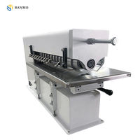 Máquina Cortadora de Cuero de Alta Resistencia de 500W - Cortadora Multi-cuchilla para PVC, Goma, EVA de 10 mm de Grosor, Plataforma de Acero Inoxidable SUS304 para Pequeñas y Medianas Empresas