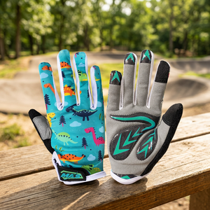 Gants de vélo demi-doigts unisexes pour l'extérieur, compatibles écran tactile, cyclisme route et VTT, respirants, antidérapants, protection paume en cuir - Product Image 2