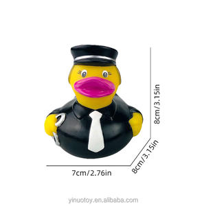 Patitos de Goma Uniformados en Oferta, <span class=keywords><strong>Patito</strong></span> de Goma <span class=keywords><strong>Amarillo</strong></span> Personalizado al por Mayor, Juguete de Baño Promocional, Regalo, Juguetes de Vinilo - Product Image 1