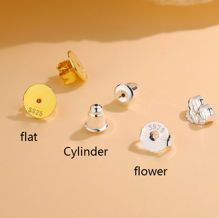 silver 925 earring back stopper