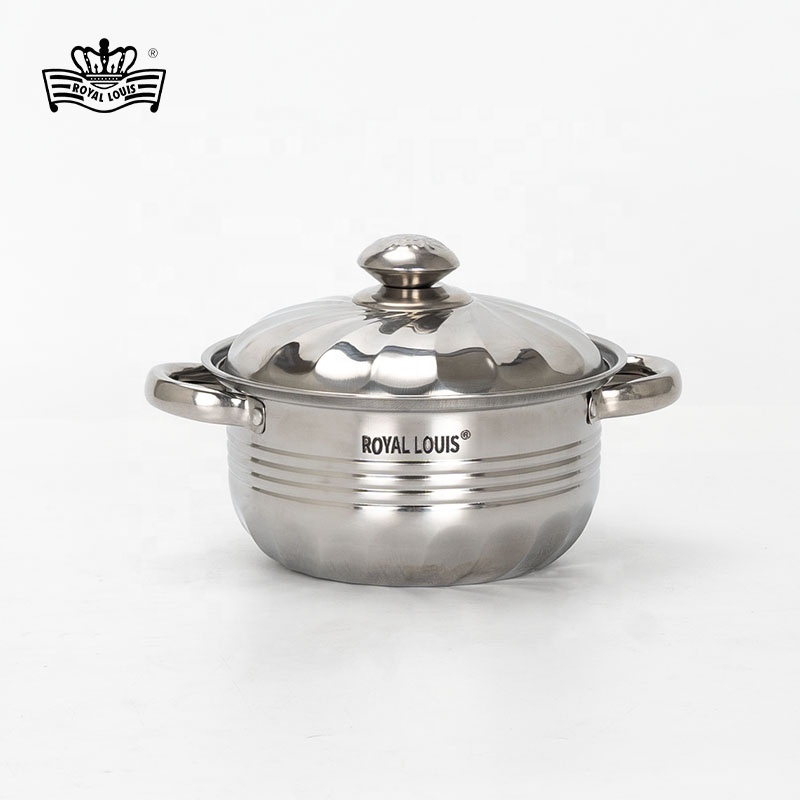 Royal Louis 8pcs Stainless Steel Cookware Set Spiral Pattern Steel Lid Modern Design for Home Kitchen Tools Kitchenware · image 4