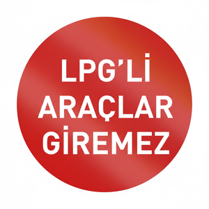 No LPG Vehicles Allowed Reflective Traffic Sign Flexible Aluminium Outdoor Sign <b>Board</b> - Product Image 2