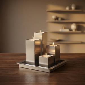 Porte-bougie en métal fait main pour les mariages - Product Image 3