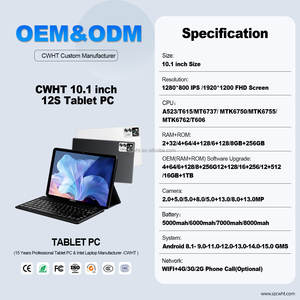 Tablette personnalisée d'usine 10 pouces Pro Tablette <span class=keywords><strong>PC</strong></span> Android Techno Pad6s Pro <span class=keywords><strong>avec</strong></span> de grandes idées sur un écran plus grand Compagnon de téléphone portable - Product Image 3