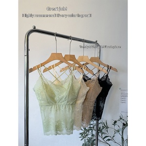 Nuevo Top <span class=keywords><strong>de</strong></span> Encaje sin Tirantes, Espalda Descubierta, Transpirable, sin Costuras, para Mujer - Product Image 5