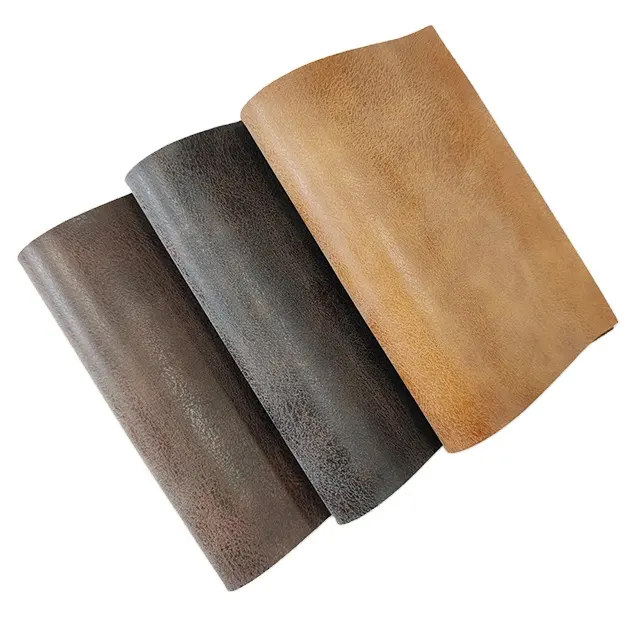 Wholesale Printed Faux Imitation Genuine Leather Matte Leather Sofa Cover Fabric