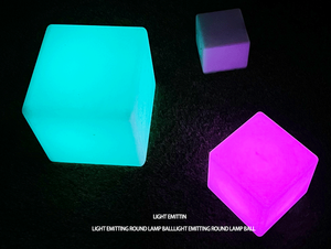 Không thấm nước vuông ngoài trời RGB <span class=keywords><strong>Led</strong></span> Cube ghế với màu sắc thay đổi <span class=keywords><strong>LED</strong></span> Cube ghế đồ nội thất - Product Image 5