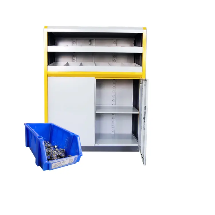 Industrial cabinet garage tool storage cabinet with drawers spare parts rack Repair kit for workshop metal sheet fabrication