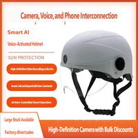 Casque de vélo électrique intelligent avec navigation vocale IA, caméra enregistreuse, portable, léger, en plastique ABS, certifié CEROSH, pour la route