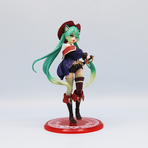HESPER Figura Fairytale Wonderland Ver. Statuette mignonne de Miku avec <span class=keywords><strong>katana</strong></span>, figurine manga en PVC, jouet anime, nouveaux cadeaux - Product Image 3