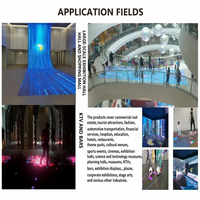 Layar Lantai LED Interaktif P2.5 Digital Dancing Tile Display dengan Sensor Tekanan untuk Pusat Permainan Aktif dan Taman Bermain Anak