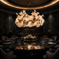 Lustres en cristal de cuivre faits à la main, hauteur réglable, dorés, lumière chaude 3000K, haute luminosité, éclairage moderne de luxe