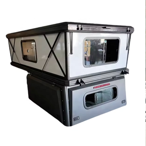 3 Kişilik King Size Pikap Kamyonet Tentesi, Yalıtımlı Sert Kabuklu Tavan, Dahili LED Işık ve Havalandırma ile Aile Kampı ve Uzun Yolculuklar İçin - Product Image 6