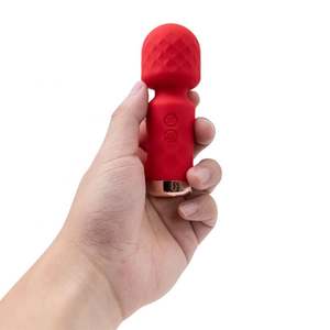 人気アマゾンセール工場卸売エロ10周波数ミニサイズピンクレディーワンドマッサージャー女性オナニーセックスおもちゃ - Product Image 1