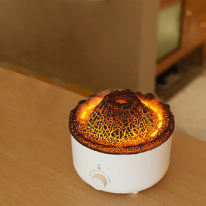 2023 Mới Nhất 560Ml Chuyên Nghiệp 3D 15W 3H/6H/On Ngọn Lửa Núi Lửa Khuếch Tán Hương Thơm Nhãn Hiệu Riêng Hộ Gia Đình Núi Lửa Vaporizer DC 24V - Product Image 4