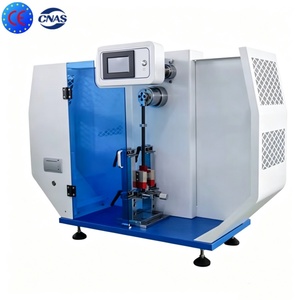 เครื่องทดสอบแรงกระแทกแบบไอโซด์ ชาร์ปี ตามมาตรฐาน ISO 179 ASTM D256 เครื่องทดสอบความทนทานต่อแรงกระแทก ISO 180 อุปกรณ์ทดสอบการขึ้นรูปพลาสติกแข็งแบบเทอร์โมพลาสติก - Product Image 1