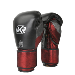 Guantes de boxeo de cuero de vaca para niños de alta calidad, Kickboxing de cuero PU impermeable profesional para deportes al aire libre, artes marciales - Product Image 1