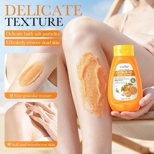 SADOER Scrub Corpo Esfoliante Illuminante al Citrus VC 430g - Rimozione 98% delle Cellule Morte, Luminosità con Niacinamide, Sbiancamento Completo del Corpo - Product Image 3