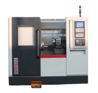 Tour à métaux CNC à banc incliné de haute précision Tck46H Machine de tournage multi-axes