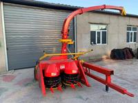 Promotion : Machine à ensilage de maïs à double rangée, hacheuse de fourrage pour tracteur avec prise de force (PTO), moteur et boîte de vitesses, pour toutes les herbes et le maïs