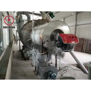 Mineral Slag Lignite Drying Machine Industrial Rotary Single Cylinder Limestone Ore Plaster Lime Drum Dryer For Sale