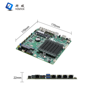 Carte mère industrielle Mini-ITX N97 DDR4 16 Go monocanal M.2 VGA intégré 4 ports RJ45 LAN Win10/11/Linux Pare-feu Pfsense - Product Image 3