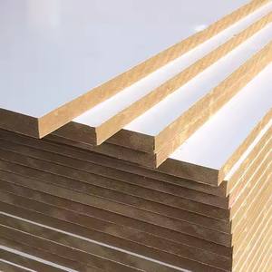 Panneau de fibres MDF haute densité avec placage de pin grain fumé 3mm, écologique E0, contreplaqué peuplier sans peinture - Product Image 2