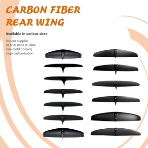 Ultra Lightweight Carbon Fiber Hydrofoil Fittings Customizable <b>Surfing</b> Accessories With Variety Sizes for Rear Wing & Front JFS - Product Image 5