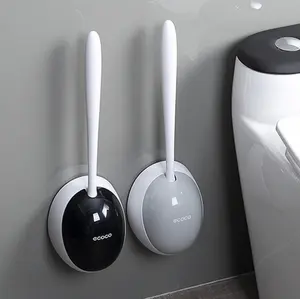 Ucuz fiyat popüler ürünler 2022 hızlı banyo temizleme TPR fırça ayakta banyo aksesuarları silikon tuvalet fırçası