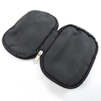 Kotak ritsleting EVA kustom tas kantong penyimpanan Organizer Digital perjalanan untuk Aksesori Disk Digital casing kabel Flash drive USB