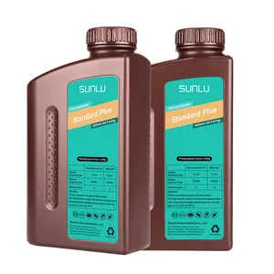 SUNLU uv 3d打印机树脂光聚合物树脂405纳米3d打印机OEM/ODM 1KG标准3d树脂