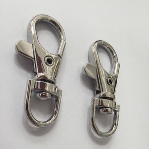 Fischmaul-Metallschnalle in Hellgold-Nickel-Gun-Finish für Handtaschenriemen, Taschenverschluss, Kleidungsgürtel, DIY-Ersatz-Metallschnalle - Product Image 4