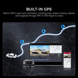 LINGDU V620 4K <span class=keywords><strong>DASHCAM</strong></span> a doppio canale GPS WIFI6 BT controllo vocale ADAS <span class=keywords><strong>60FPS</strong></span> SUPER condensatore - Product Image 3