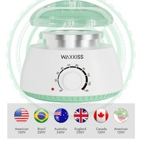 Olla para Cera Depilatoria de 500ml con Temperatura Precisa, Máquina Profesional para Calentar Cera Depilatoria, Cera para Cadena de Bicicleta