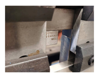 Presse plieuse CNC WC67Y-100/2500 pour métal et aluminium, avec dispositif de serrage rapide pour arbre de torsion, moteur à roulement manuel