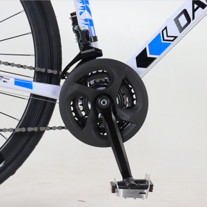 Vélo de course sur route en acier 700C 21 vitesses avec freins à disque et roues en aluminium pour hommes D2-R115-1, design léger, seulement 15 kg pour un transport facile - Product Image 4