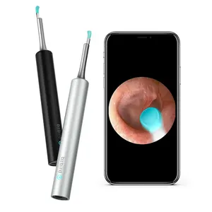replace the traditional earwax cleaning scoop to use bebird ear otoscope veterinary video wifi mobile camera endoscope ear stick