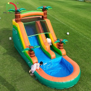 Toboggans gonflables con piscina para eventos acuaticos, - Product Image 2