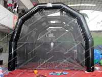 Cage de frappeur gonflable crocodile avec une glissière de bouche de travail videurs gonflables pour les jouets de saut de fête pour les enfants de haute qualité