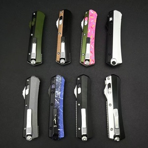 Les mercredis Rose Donut Donut <span class=keywords><strong>Série</strong></span> Camping Couteau Poignées Ceinture Clip Types Bouton Seulement Poignée Sans Lames par Traitement CNC - Product Image 4