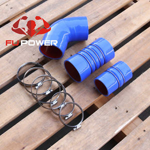 Manguera de Silicona de Alta Resistencia para Intercooler para Chevrolet Silverado GMC Sierra 2500 3500 6.6L Duramax Diesel 2006-2010, Kit de Mangueras - Product Image 2