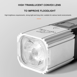 Luz frontal recarregável de bicicleta à <span class=keywords><strong>prova</strong></span> d'água USB luz de advertência LED acessórios para mountain bike - Product Image 3